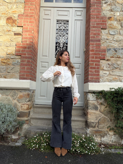 Blouse à pois Josie