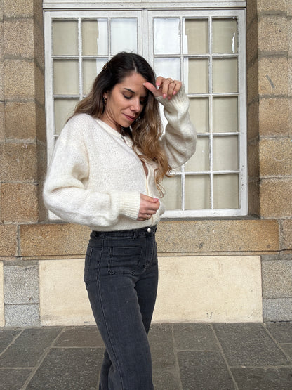 Cardigan Garance écru