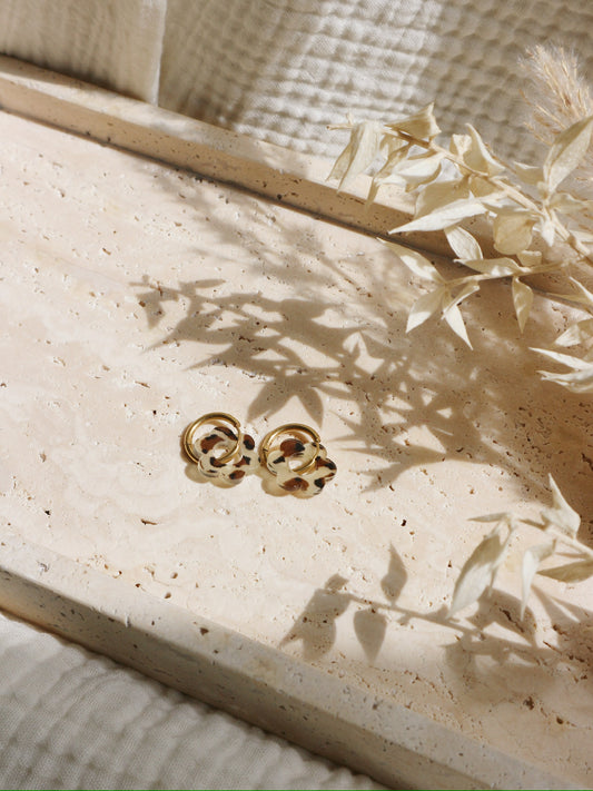 Boucles d'oreille Fleur graou