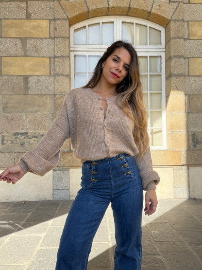 Cardigan Lise Camel