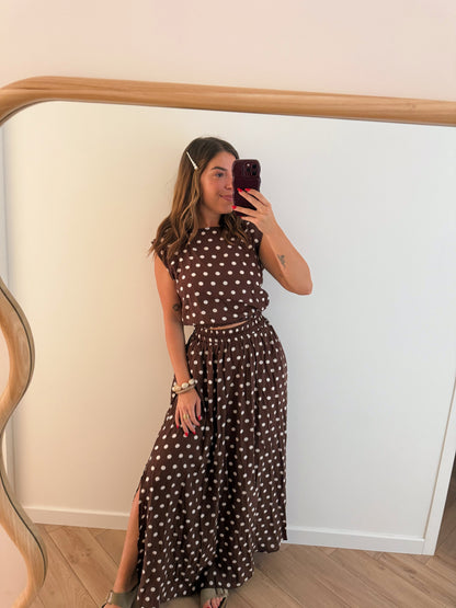 Ensemble Ornella à pois