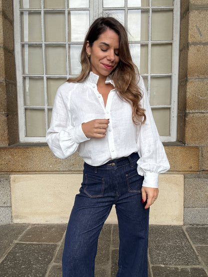 Blouse blanche Léonie