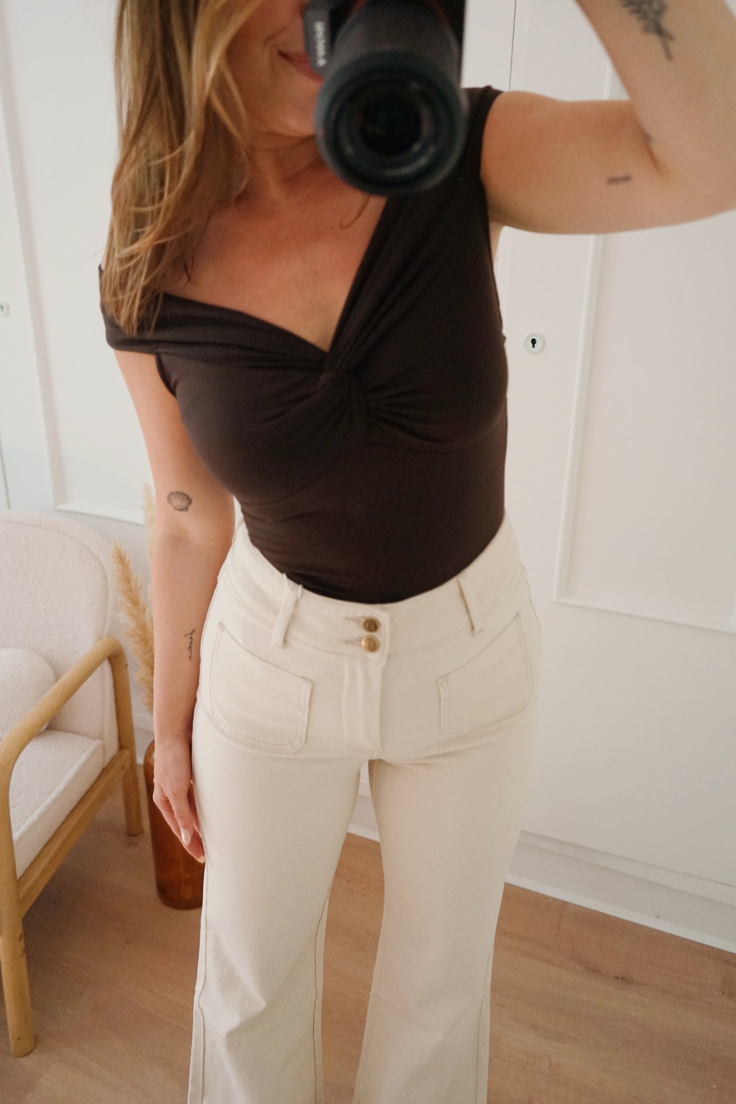 Jean Elenette beige