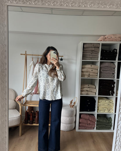 Blouse Emma fleurie