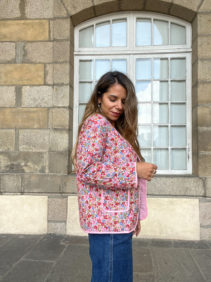 Veste matelassée liberty Vera