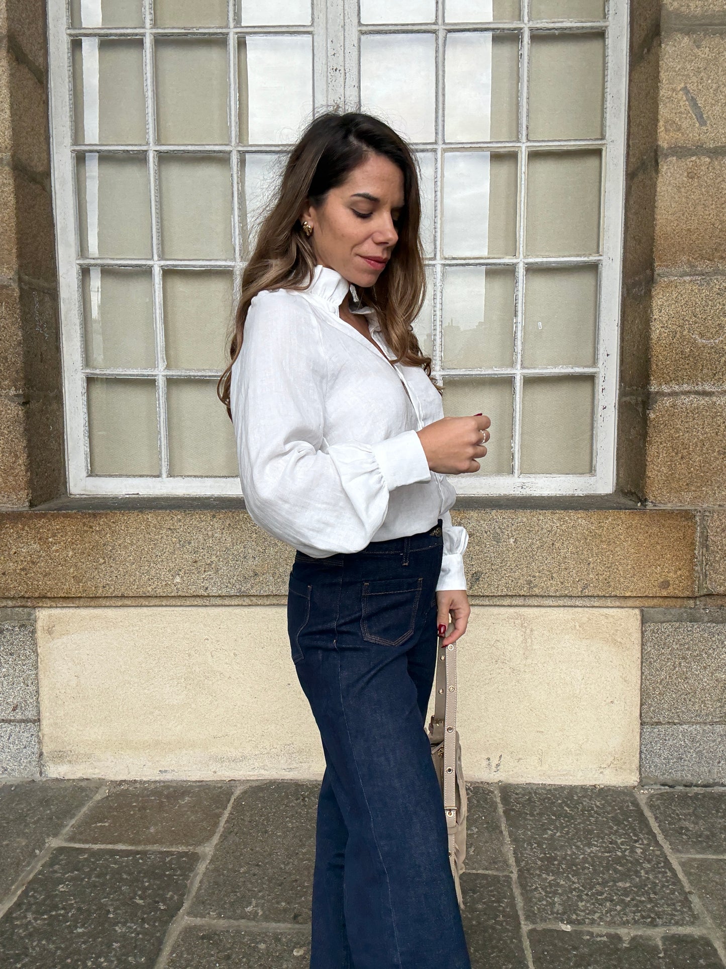 Blouse blanche Léonie