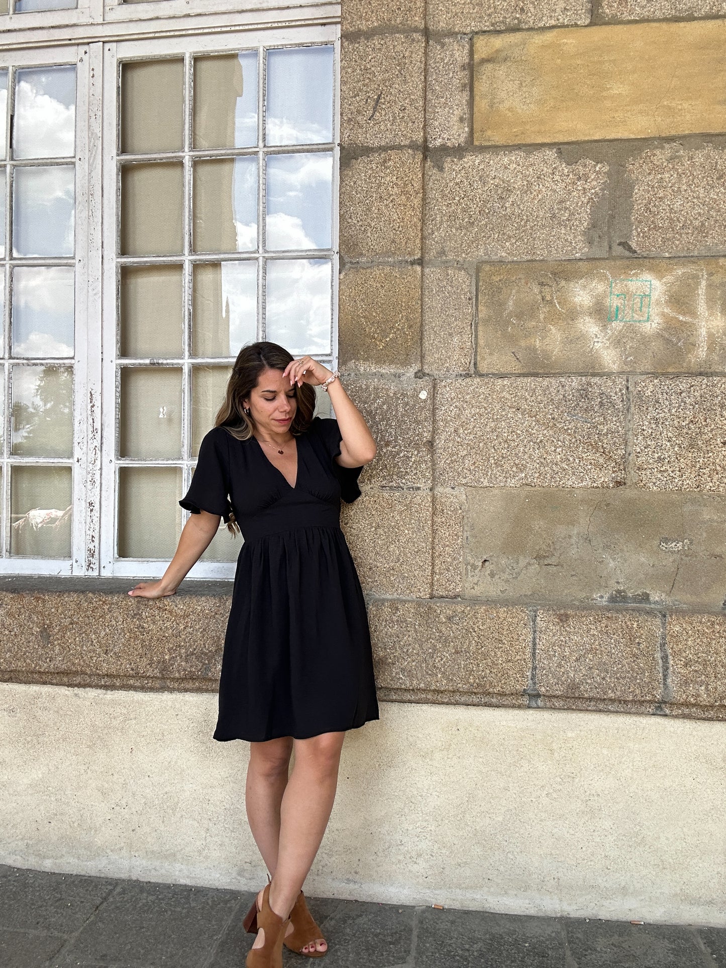 Mini Robe Marbella noire