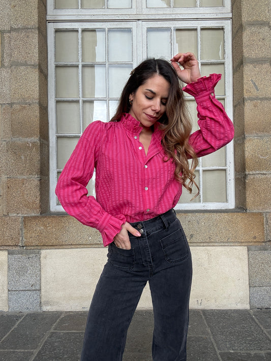 Blouse rayée Hortensia