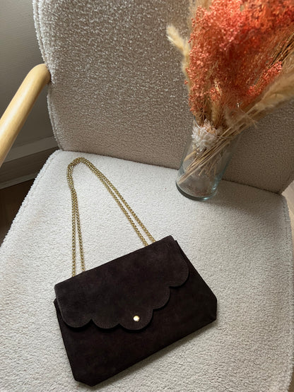 Sac à main Léandre chocolat