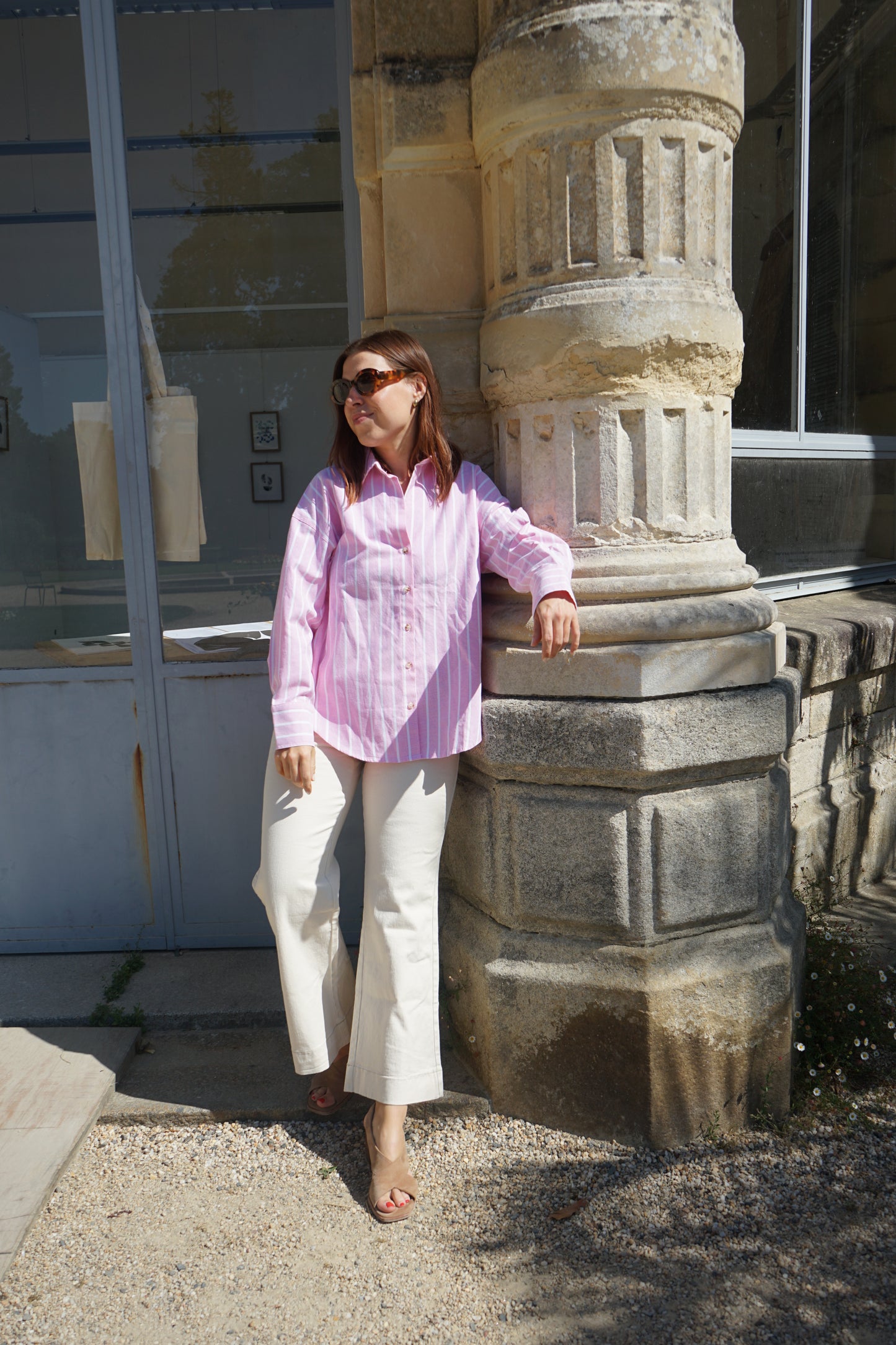 Chemise à rayures Auriane