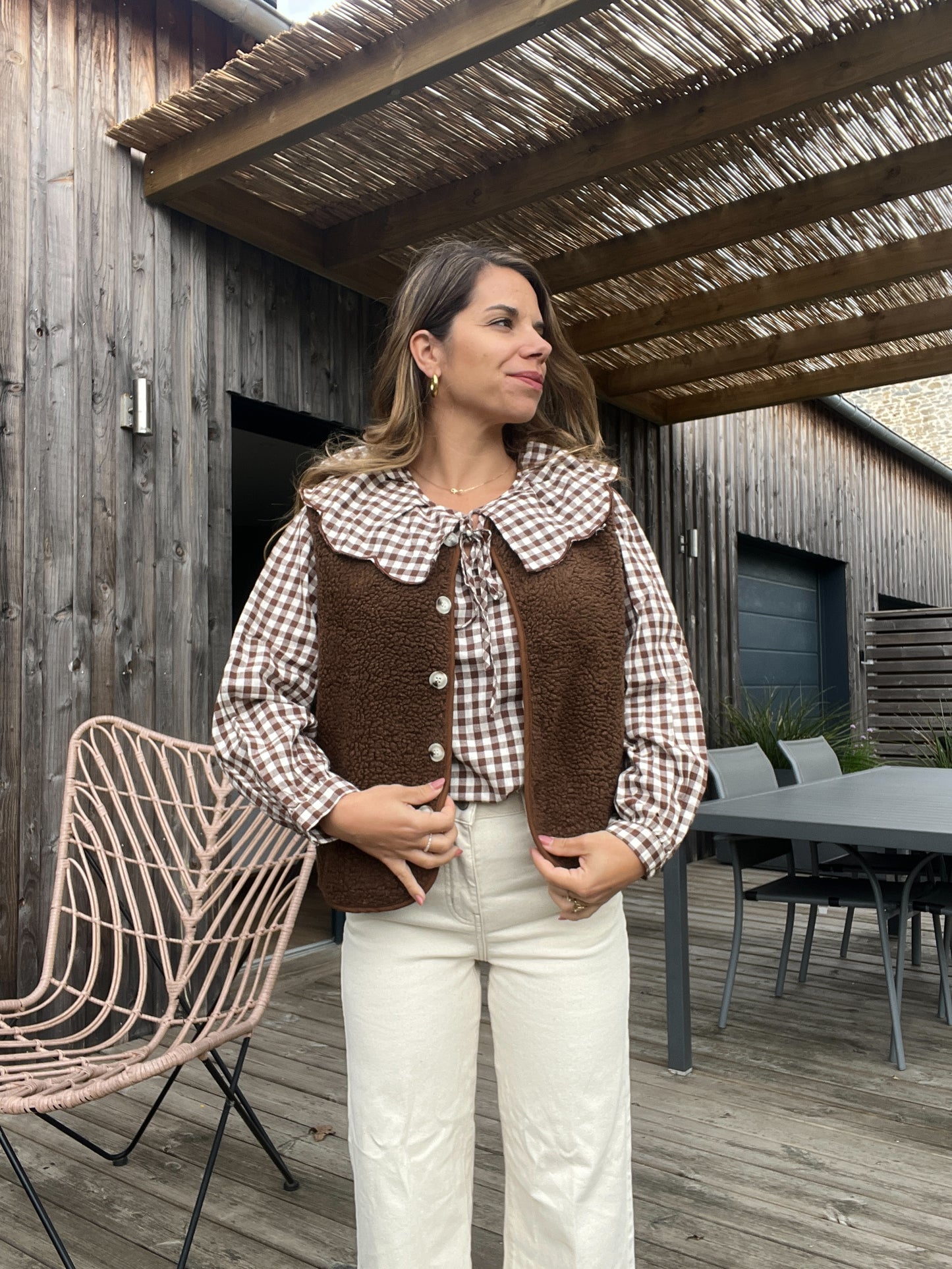 Blouse Vichy Raphaëlle