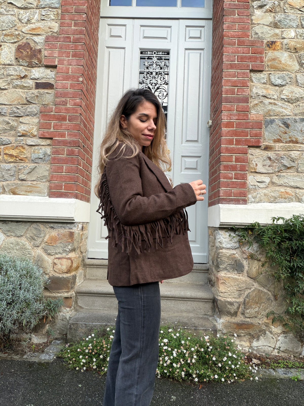Veste à franges Dakota