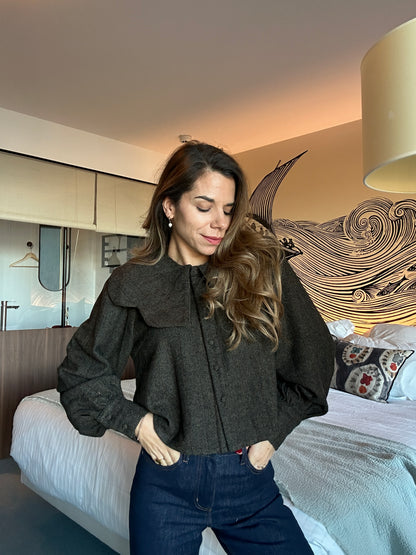 Blouse en laine Castille