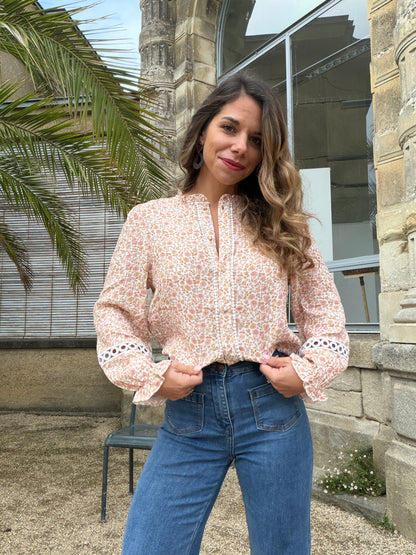 Blouse fleurie Daphné