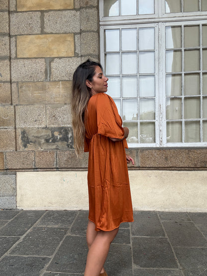 Robe Valentina terracotta