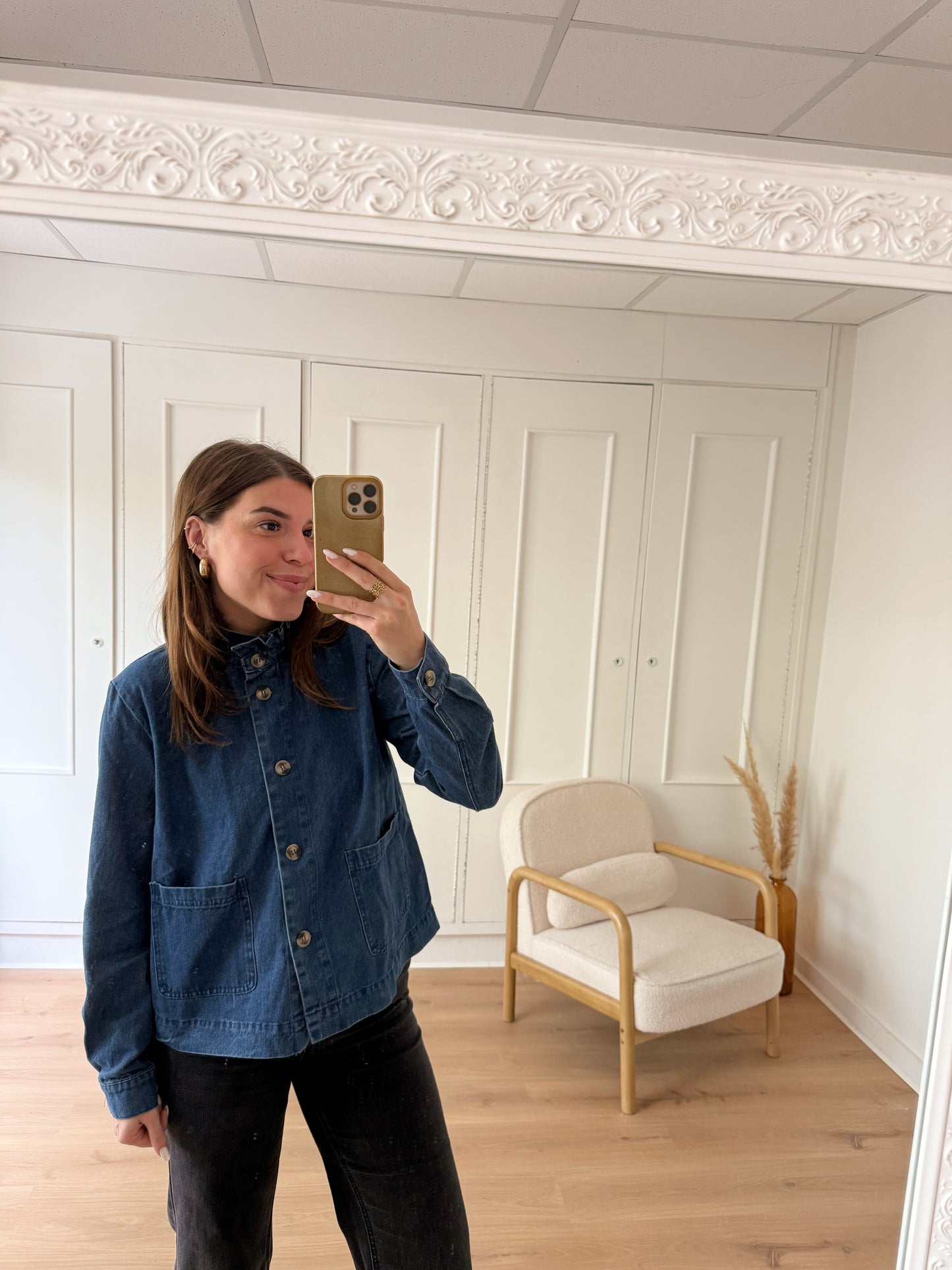 Veste en jean Isaure