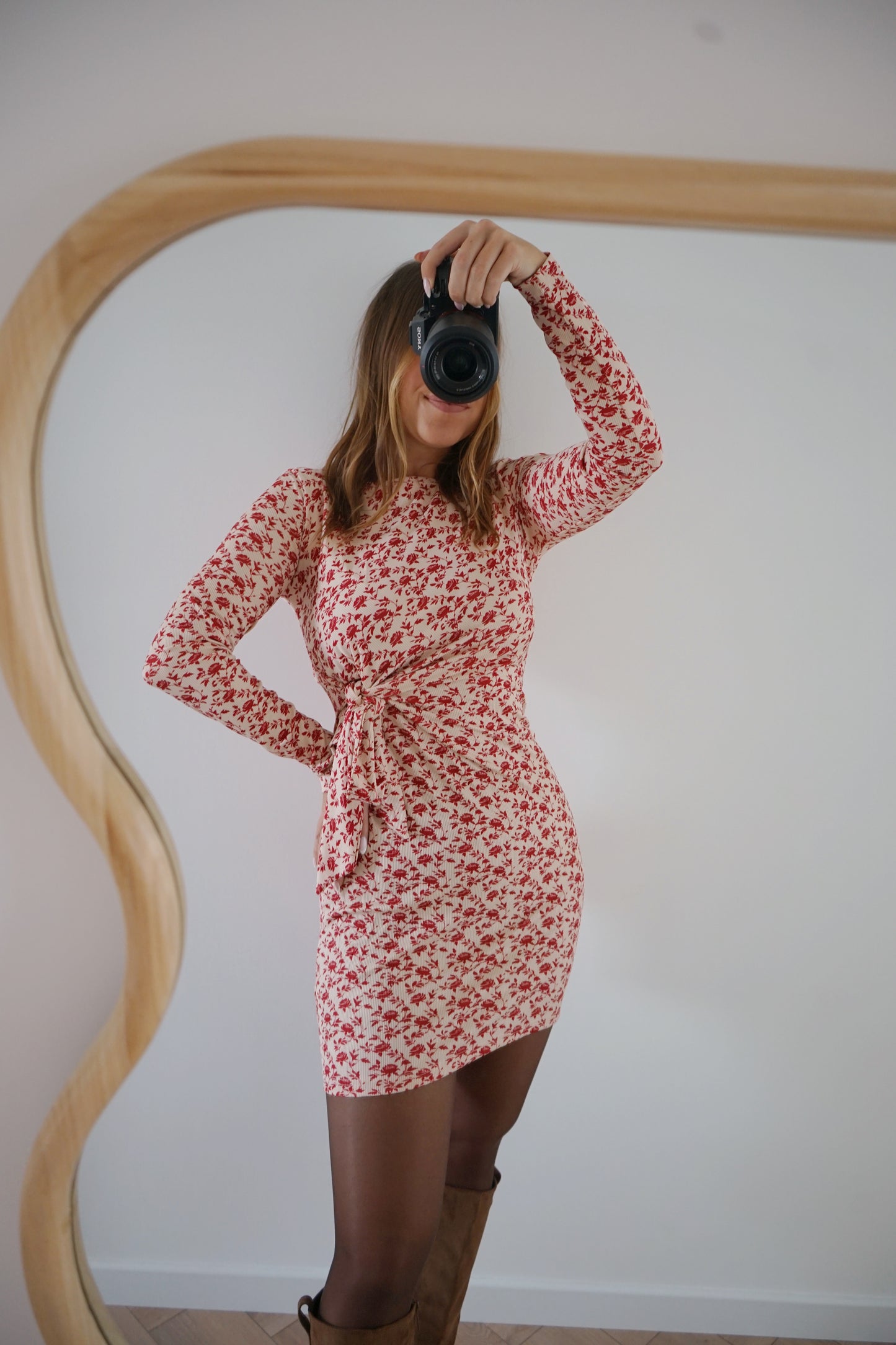 Robe courte à noeud Coline