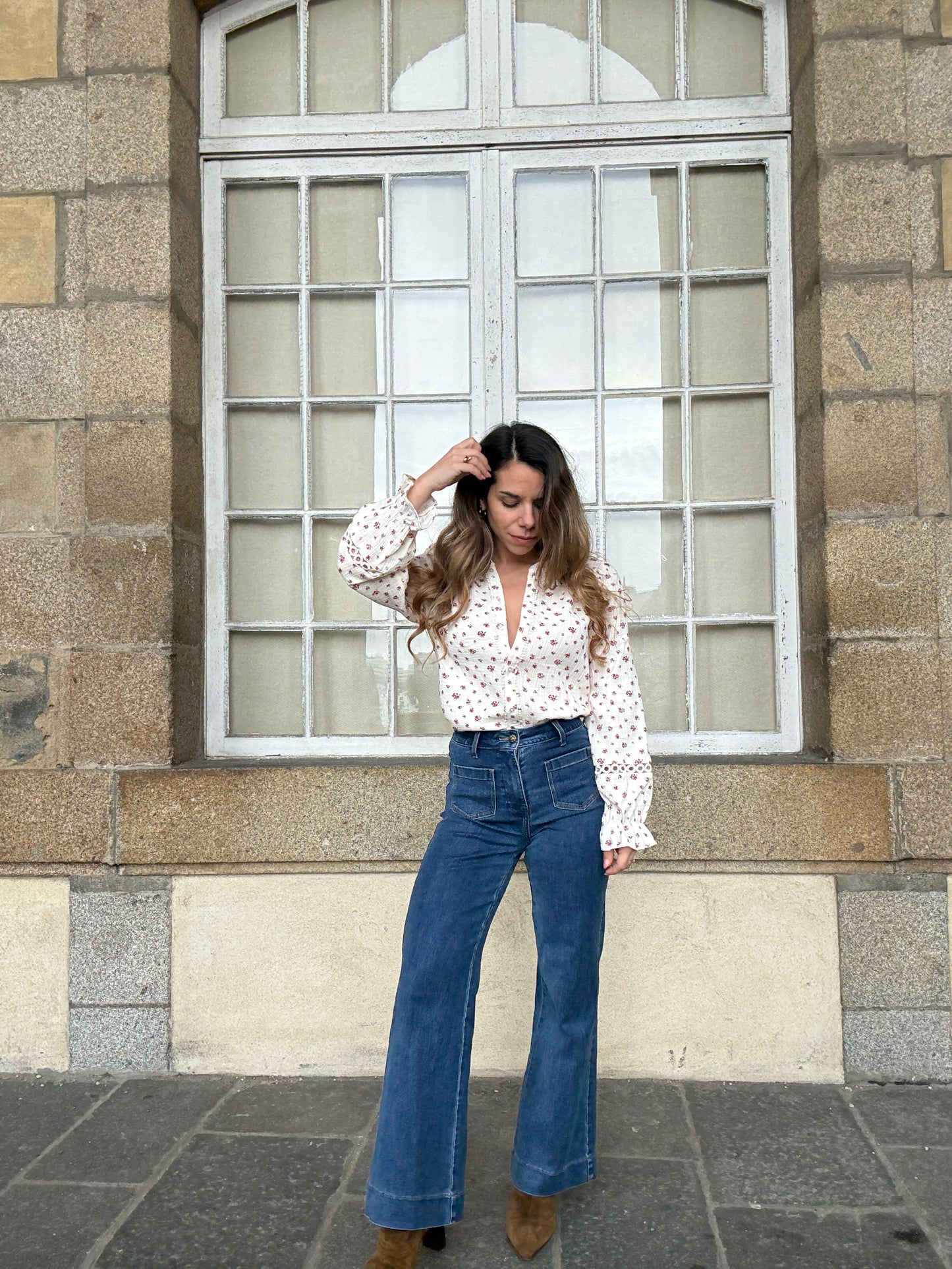 Jean Gasparette denim foncé