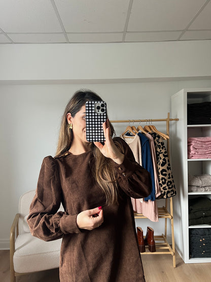 Robe Victoire chocolat