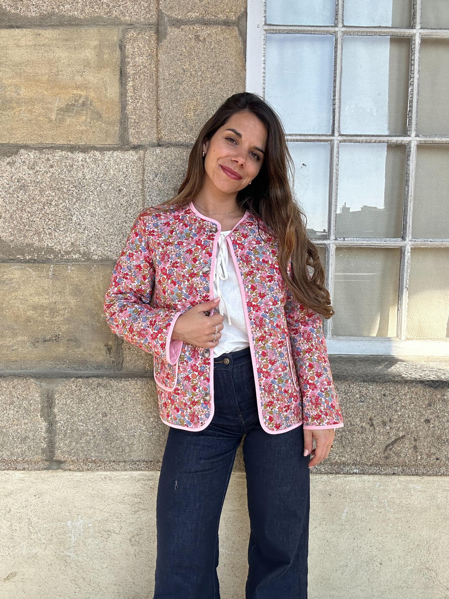 Veste matelassée liberty Vera