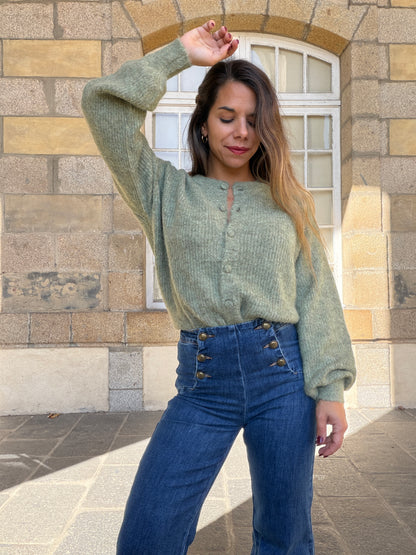 Cardigan Lise Kaki