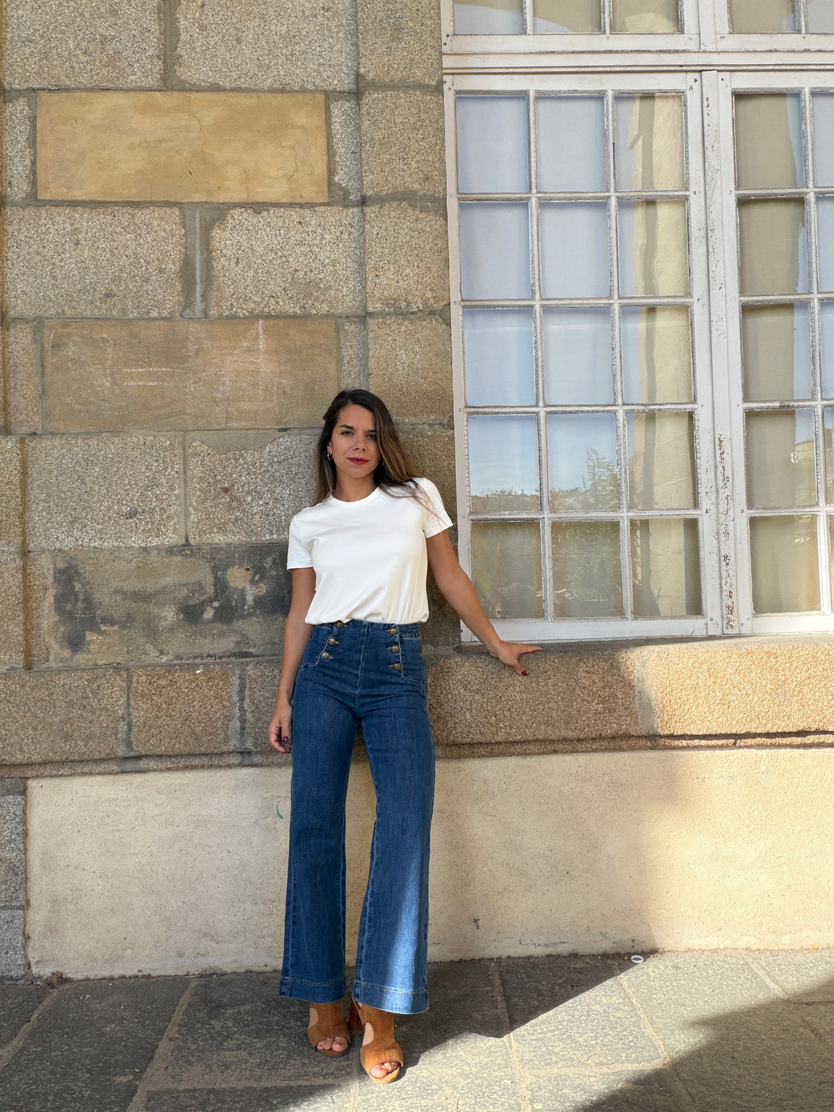 Jean Victorine denim foncé