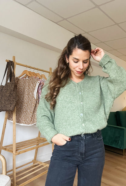 Cardigan Charlie olive