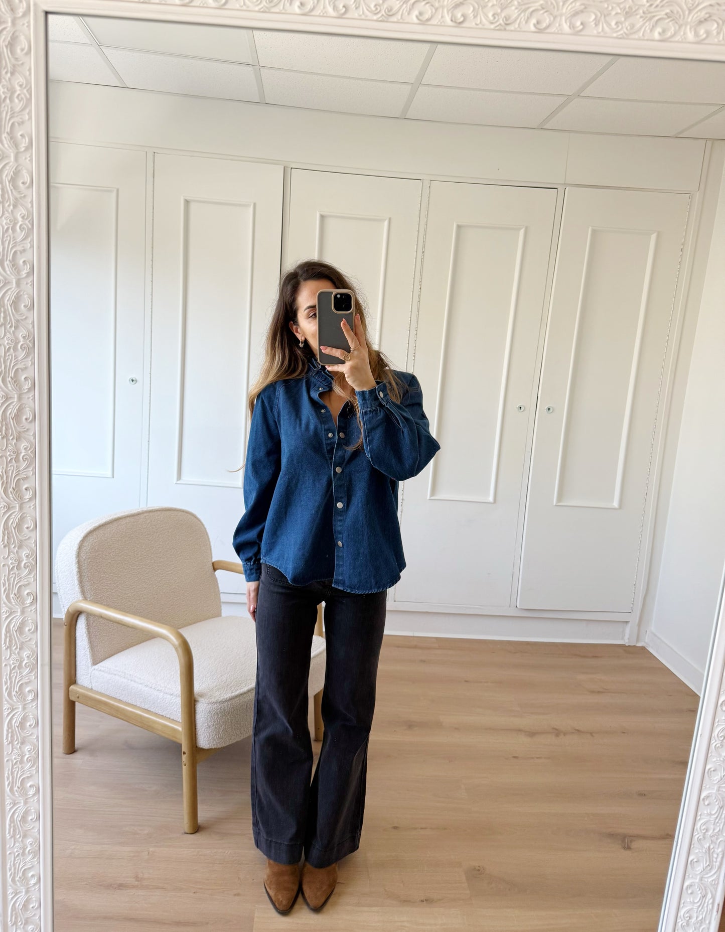 Surchemise en jean Livia