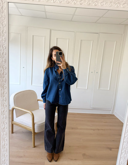 Surchemise en jean Livia