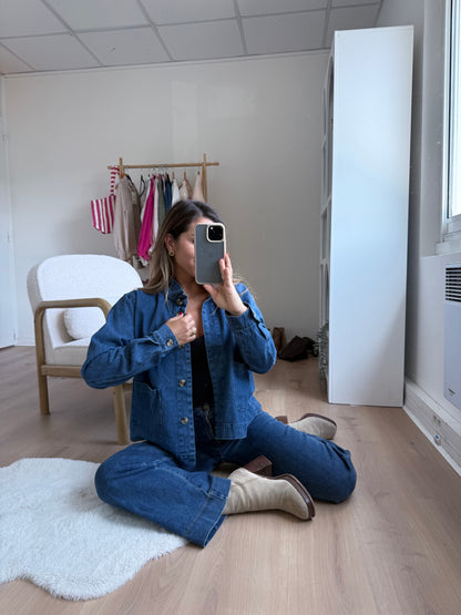 Veste en jean Isaure