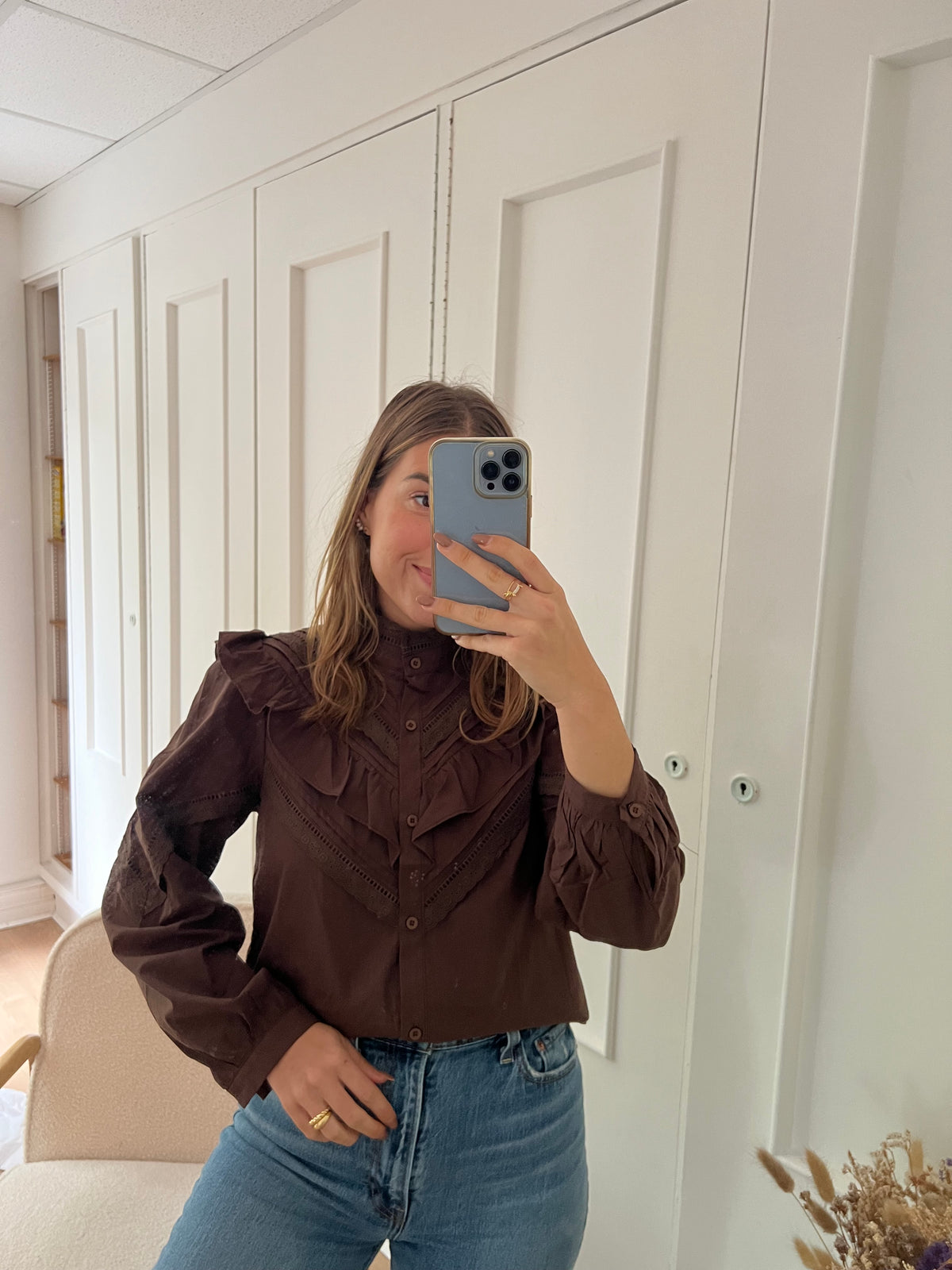 Blouse Marnie chocolat
