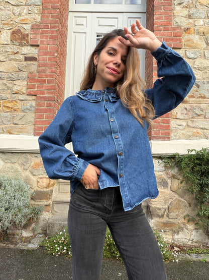 Blouse Jade en denim