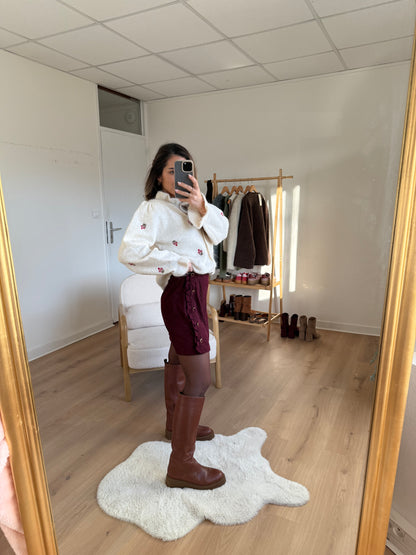 Cardigan fleuri Anna