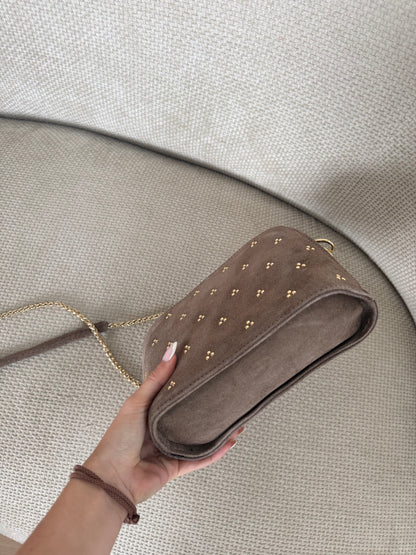 Sac à main Iris taupe