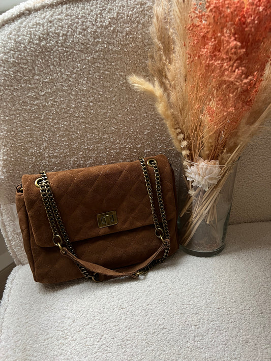 Sac à main Cléa Cognac