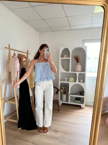 Pantalon blanc Alix