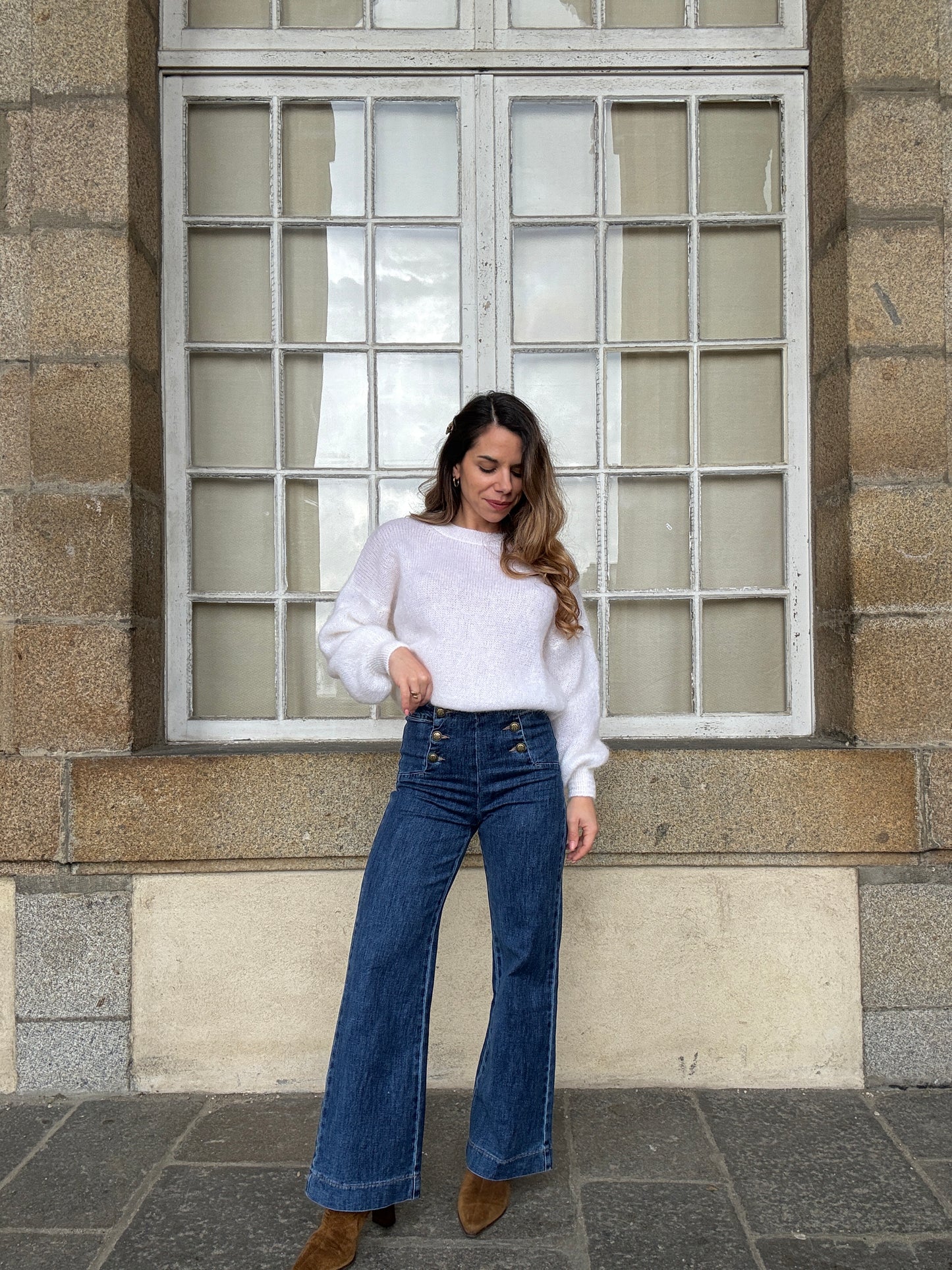 Jean Victorine denim foncé