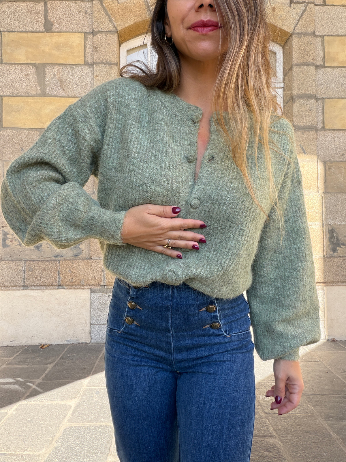 Cardigan Lise Kaki