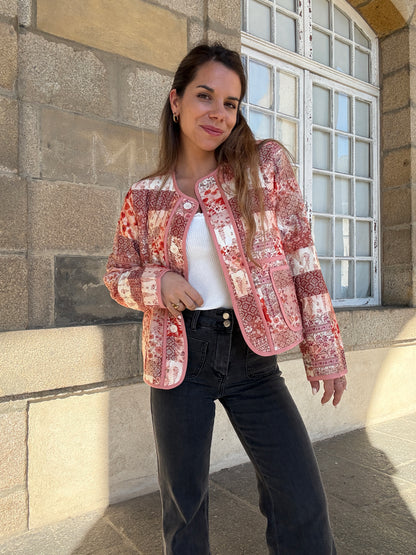 Veste matelassée Paula patchwork