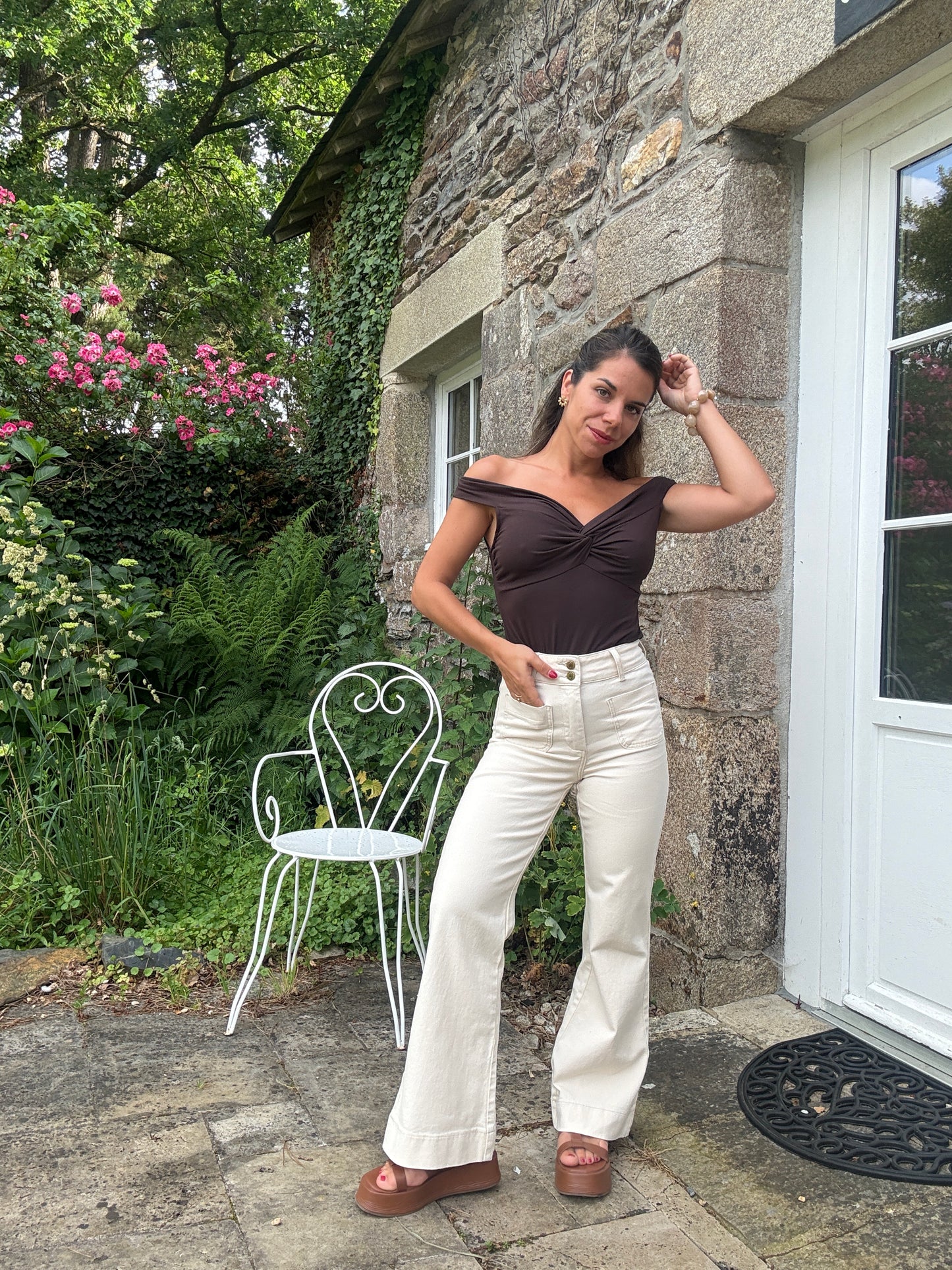 Jean Elenette beige
