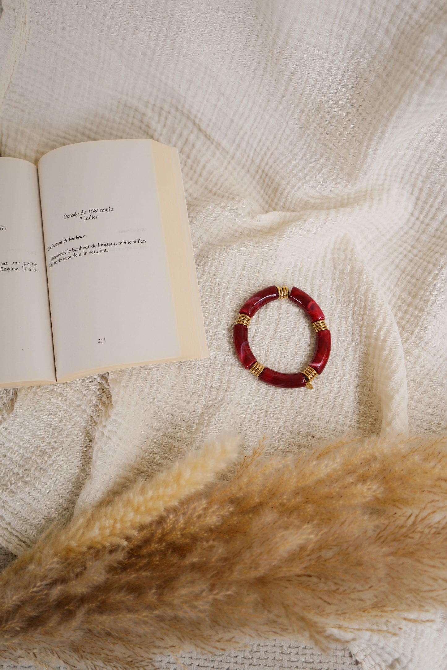 Bracelet Nour Bordeaux