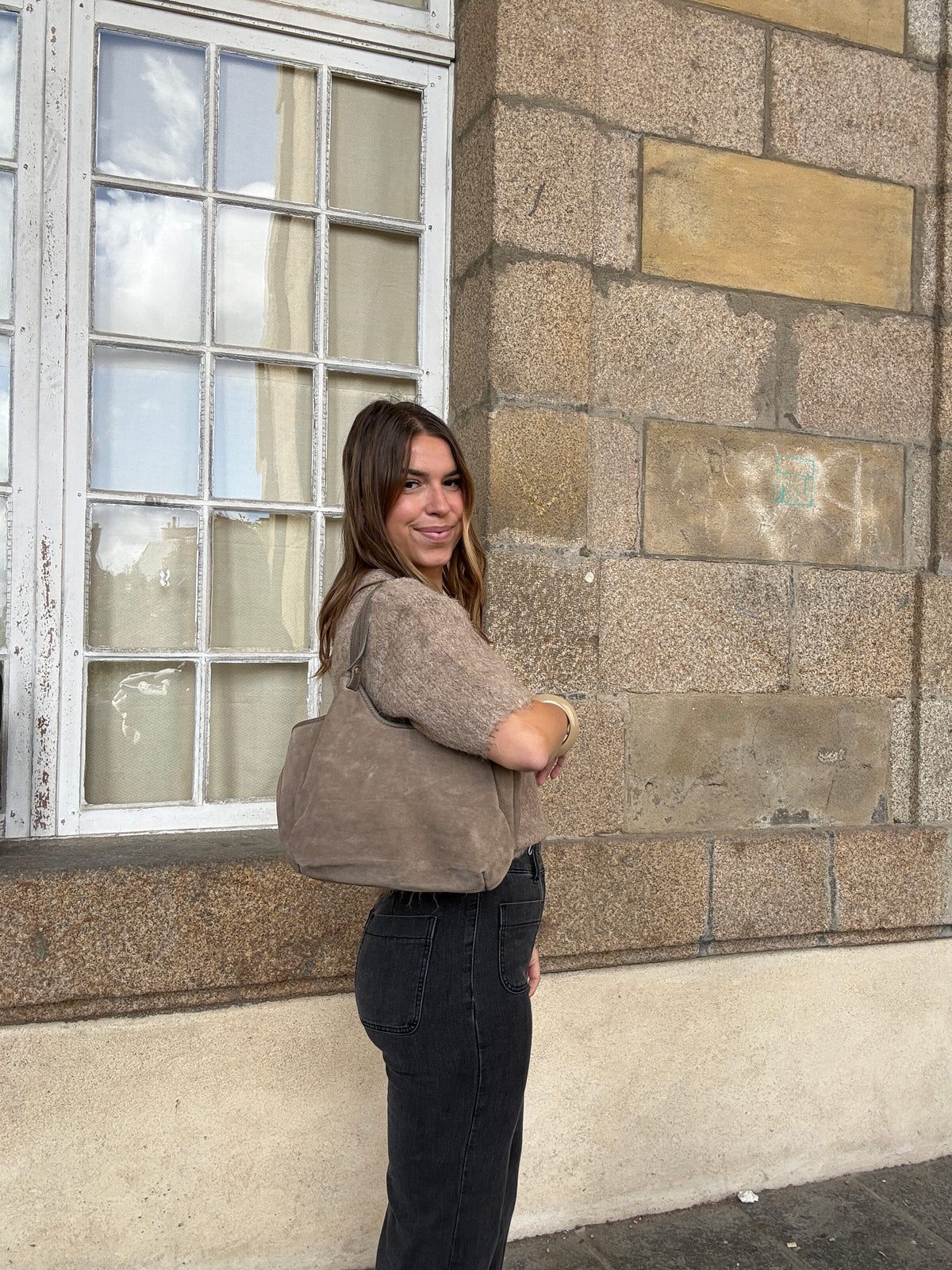 Sac à main Charlie Taupe
