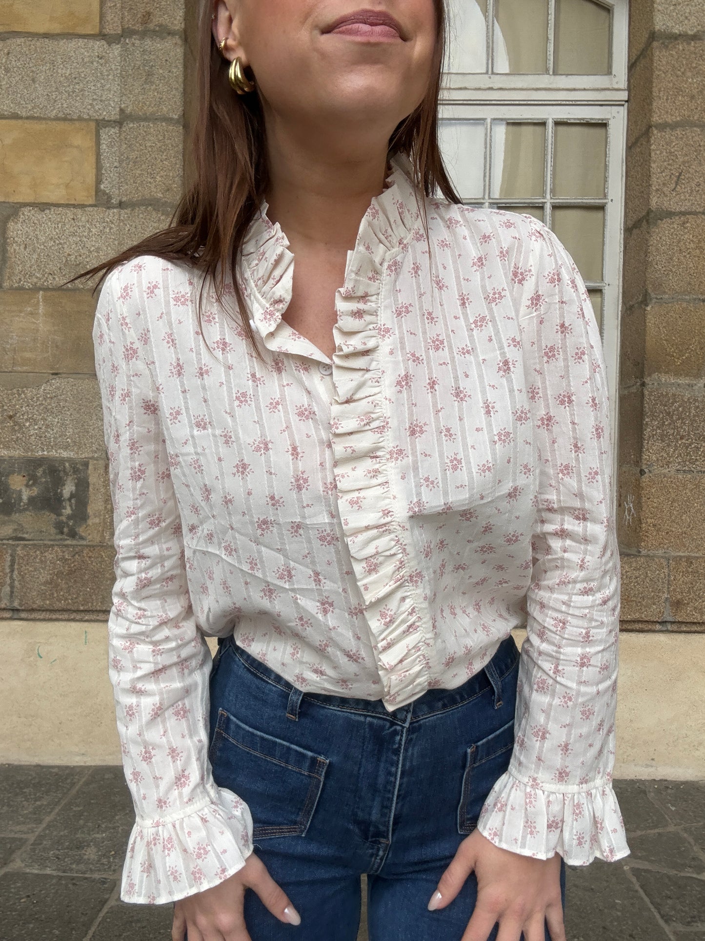 Blouse à fleurs Janelle