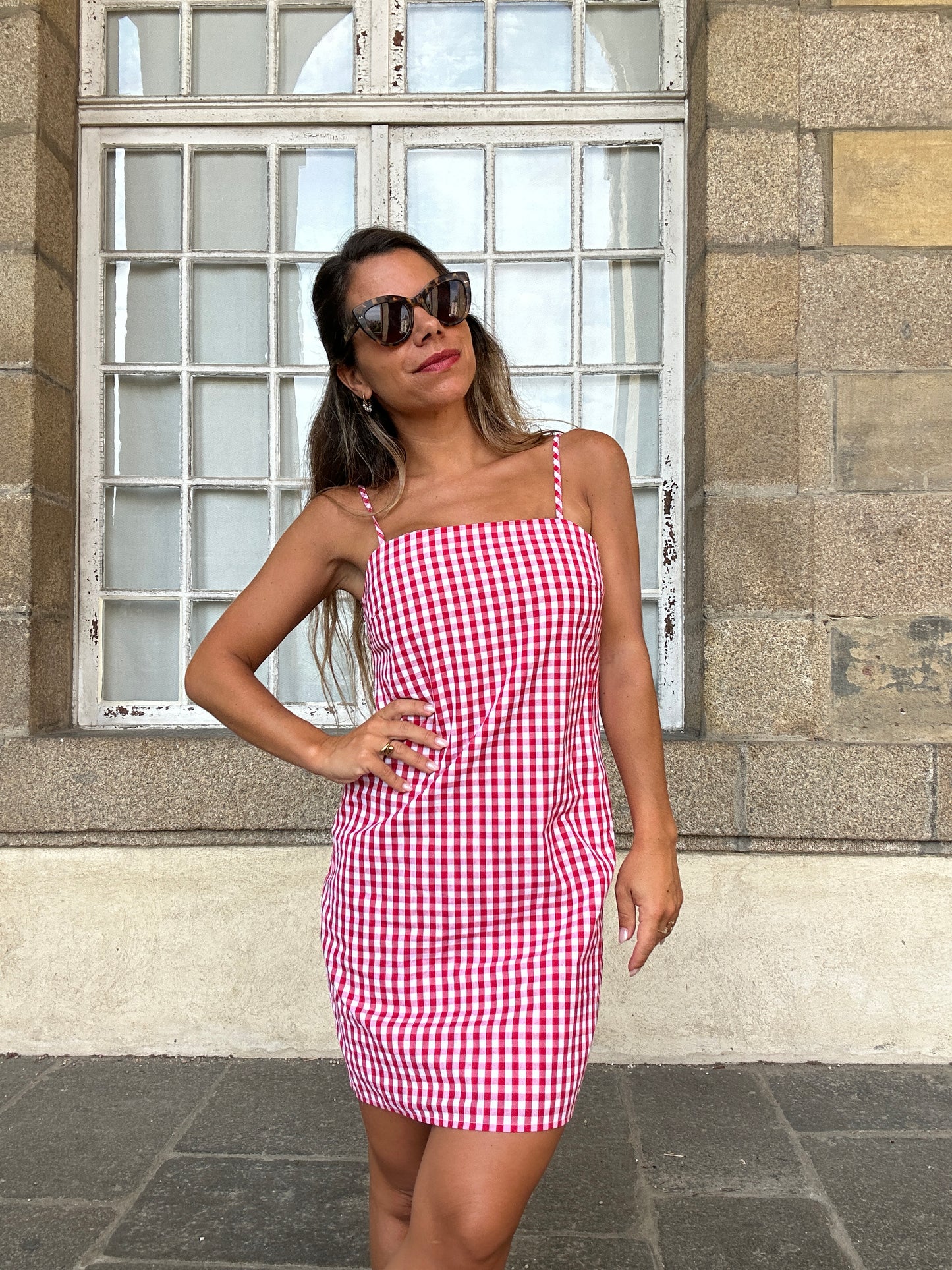 Robe Sara rouge