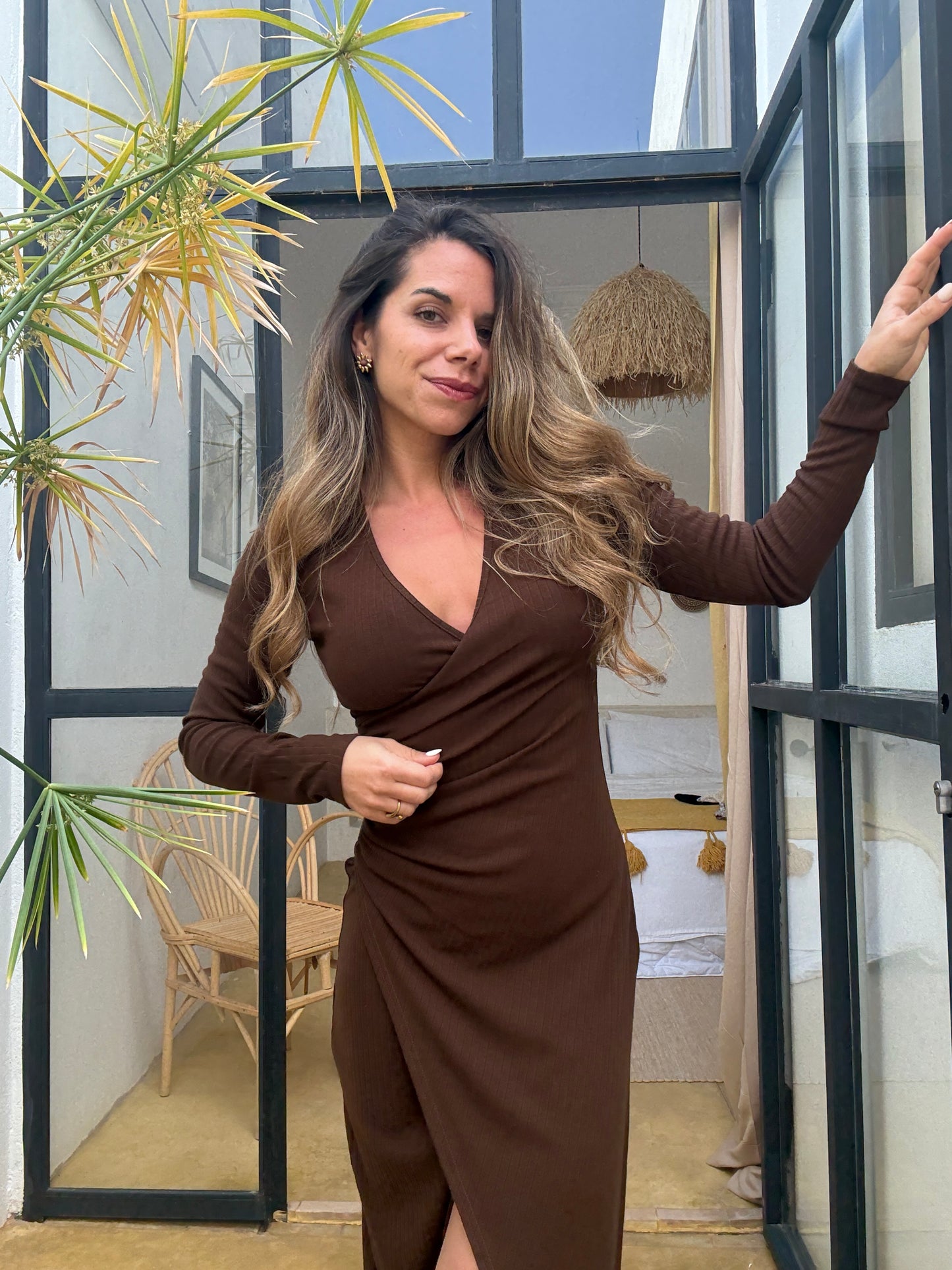 Robe Romane chocolat