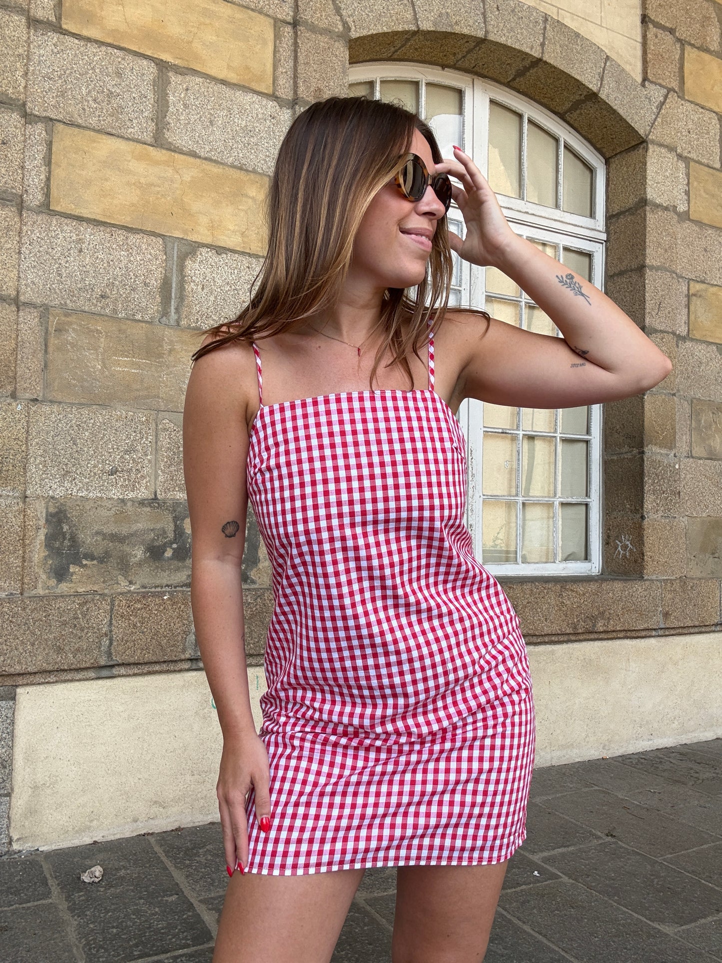 Robe Sara rouge