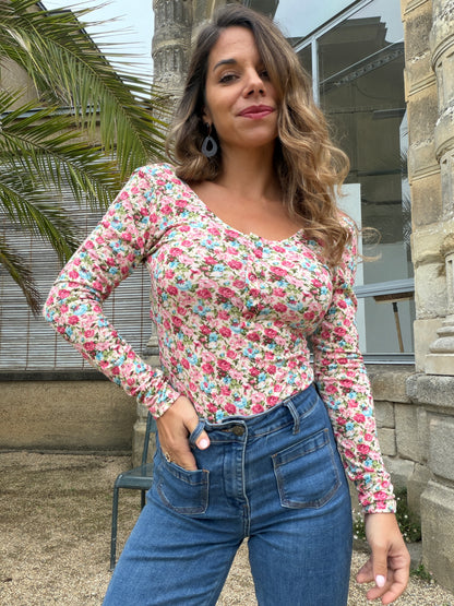 Body Lucia fleuri