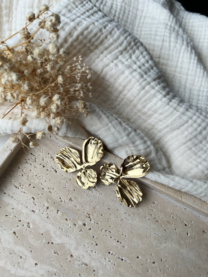 Boucles d'oreille Pétales