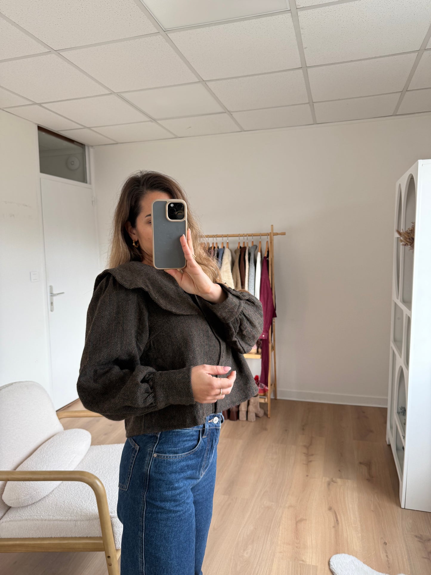 Blouse en laine Castille