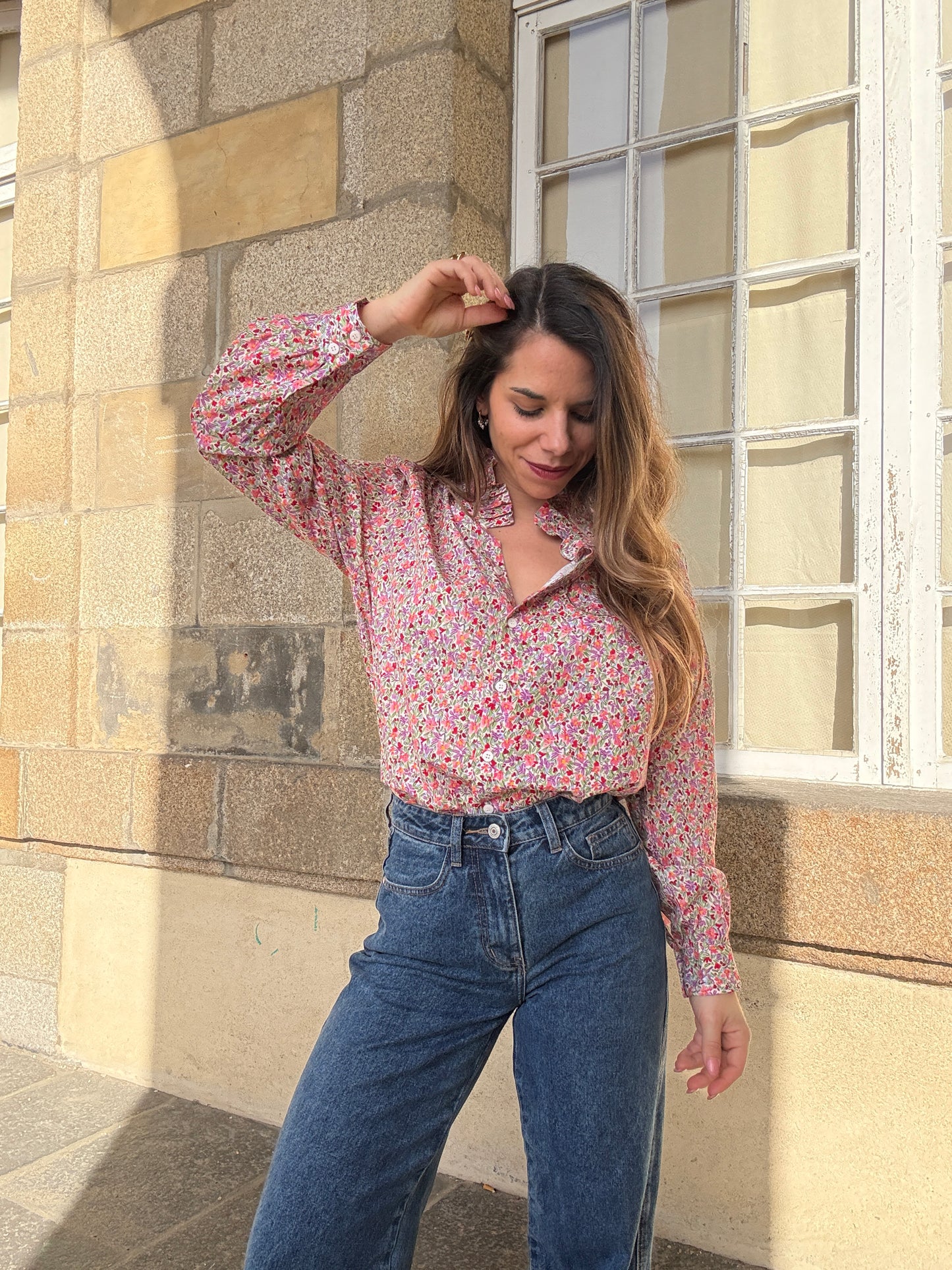 Blouse fleurie Camelia